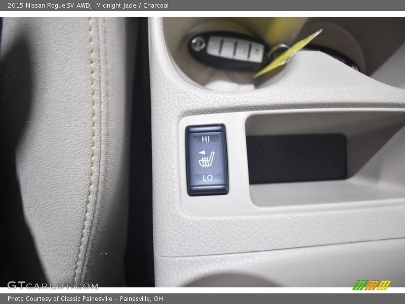 Midnight Jade / Charcoal 2015 Nissan Rogue SV AWD