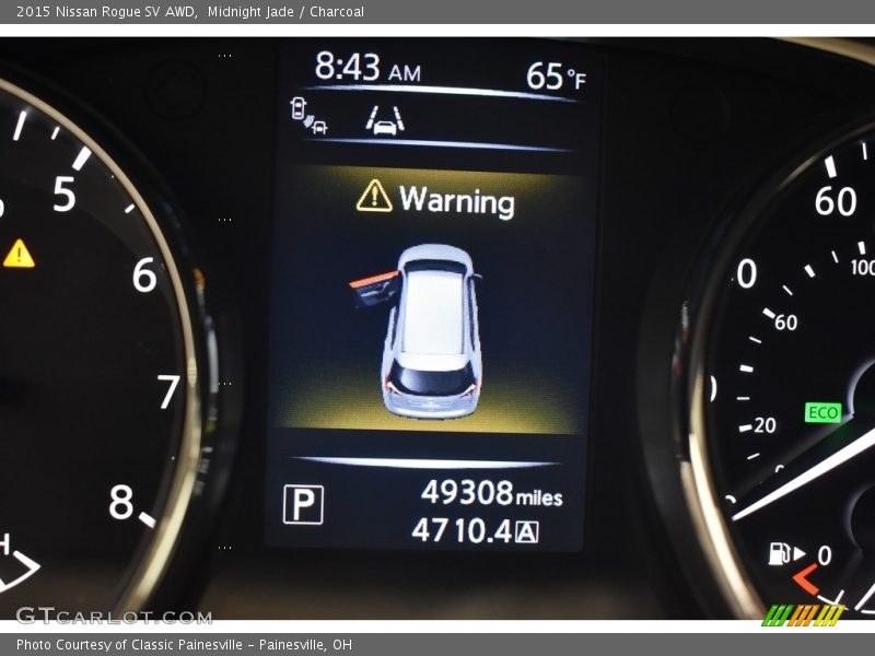 Midnight Jade / Charcoal 2015 Nissan Rogue SV AWD