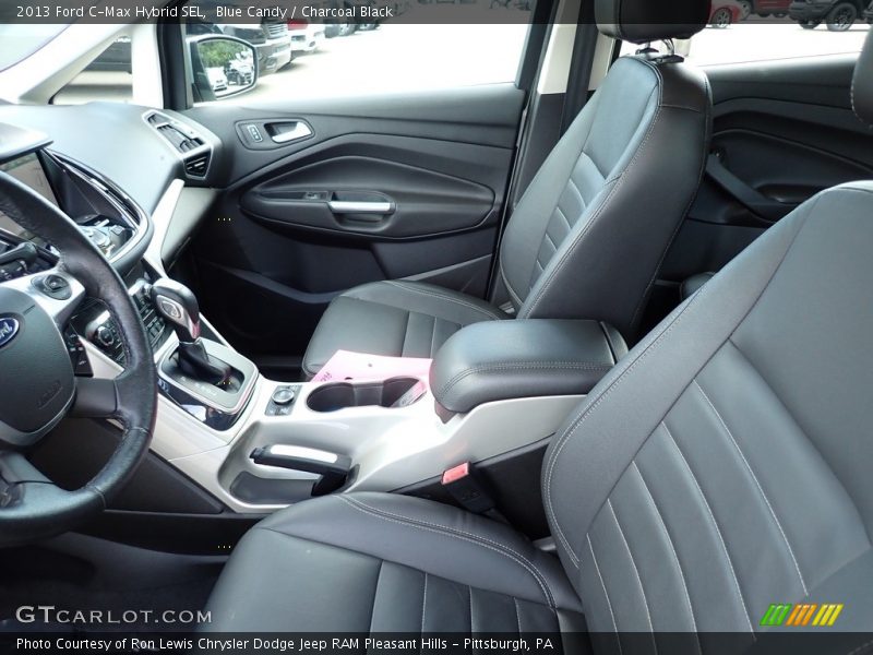 Blue Candy / Charcoal Black 2013 Ford C-Max Hybrid SEL