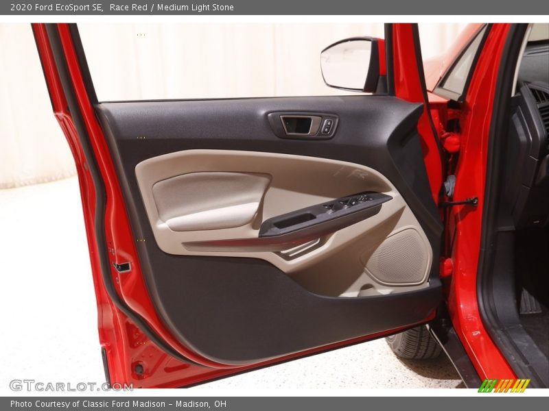 Race Red / Medium Light Stone 2020 Ford EcoSport SE