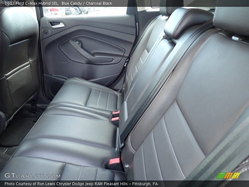 Blue Candy / Charcoal Black 2013 Ford C-Max Hybrid SEL