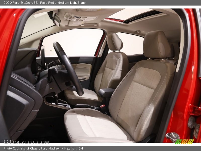 Race Red / Medium Light Stone 2020 Ford EcoSport SE