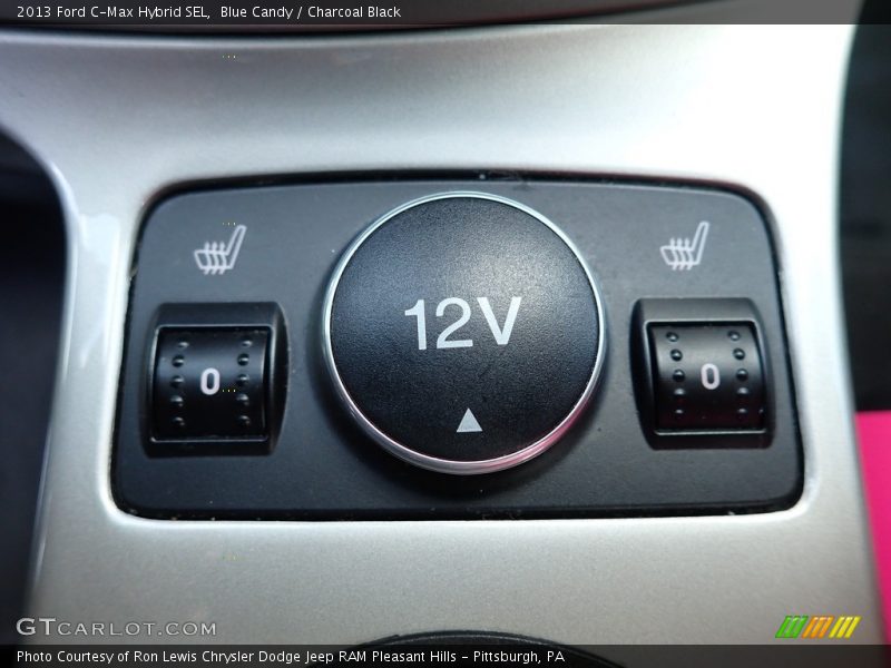 Blue Candy / Charcoal Black 2013 Ford C-Max Hybrid SEL