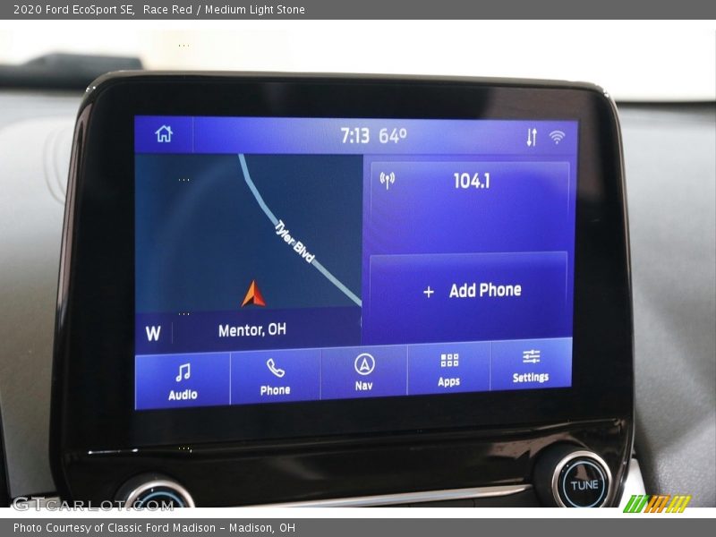 Race Red / Medium Light Stone 2020 Ford EcoSport SE