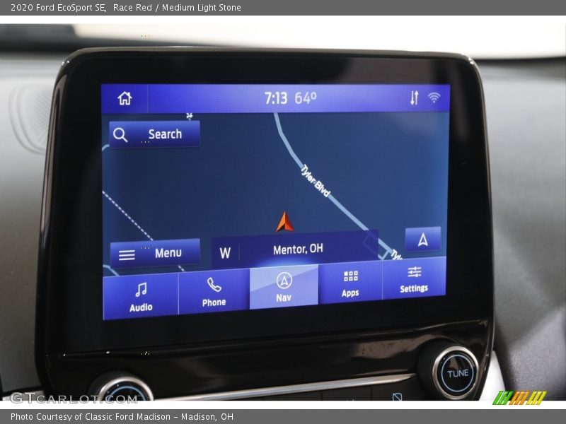 Race Red / Medium Light Stone 2020 Ford EcoSport SE