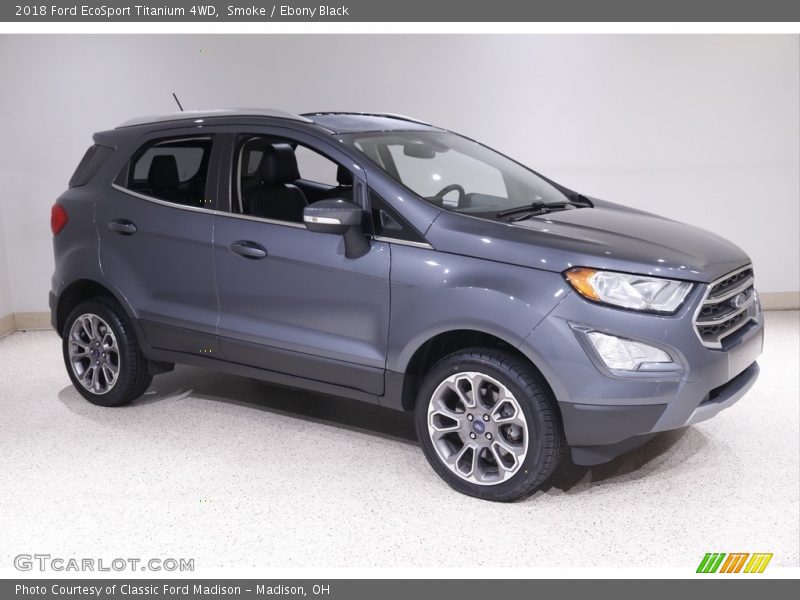 Smoke / Ebony Black 2018 Ford EcoSport Titanium 4WD