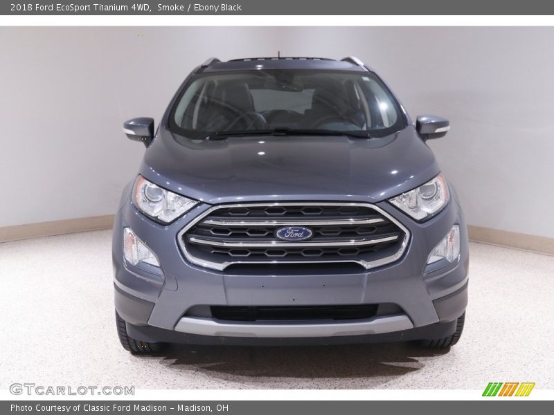 Smoke / Ebony Black 2018 Ford EcoSport Titanium 4WD