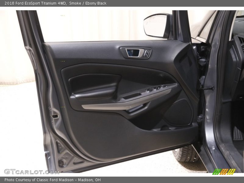 Smoke / Ebony Black 2018 Ford EcoSport Titanium 4WD