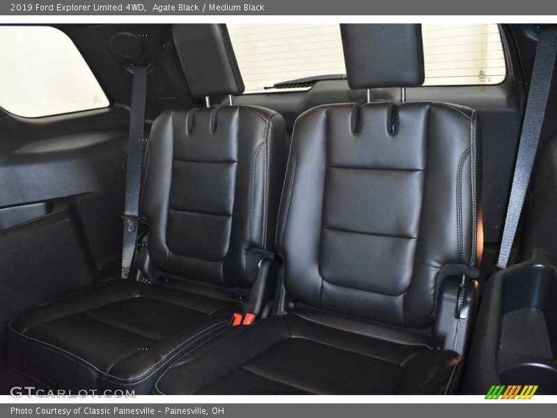 Agate Black / Medium Black 2019 Ford Explorer Limited 4WD