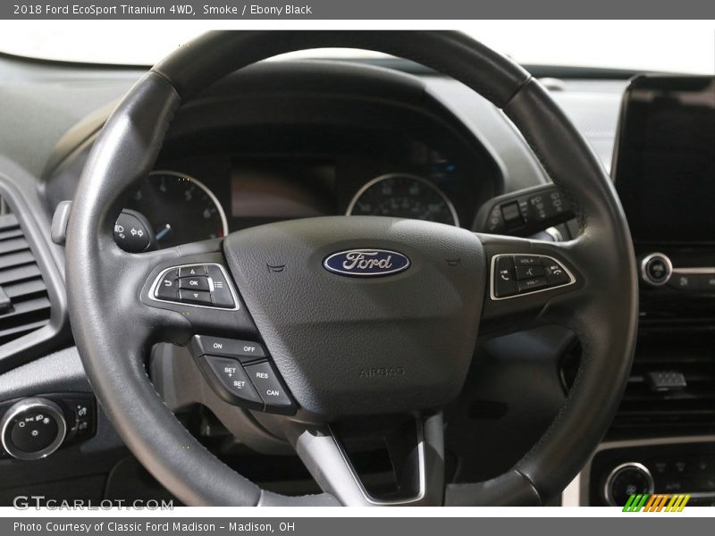 Smoke / Ebony Black 2018 Ford EcoSport Titanium 4WD