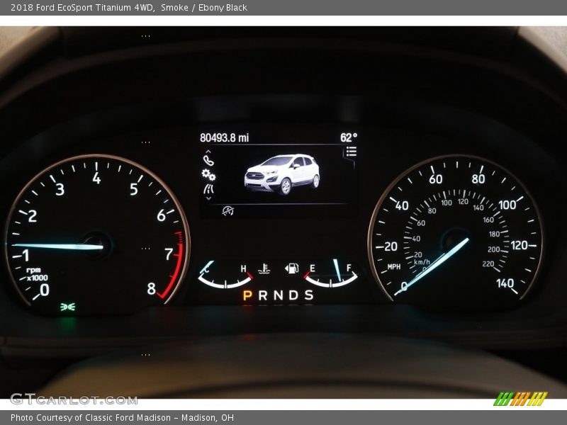 Smoke / Ebony Black 2018 Ford EcoSport Titanium 4WD