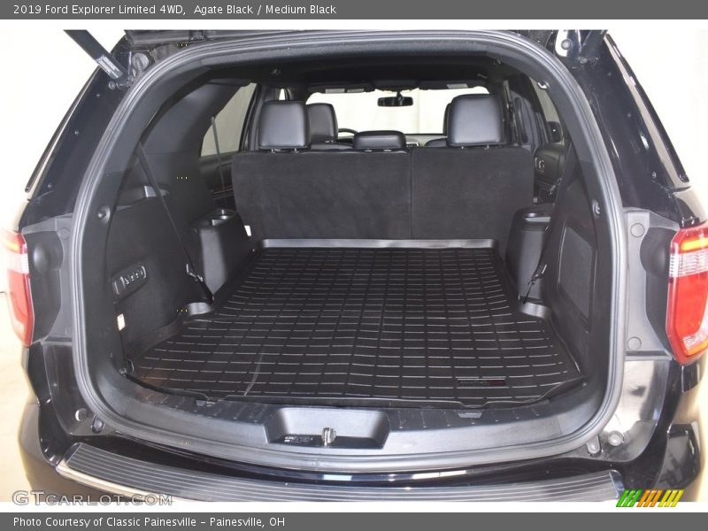 Agate Black / Medium Black 2019 Ford Explorer Limited 4WD