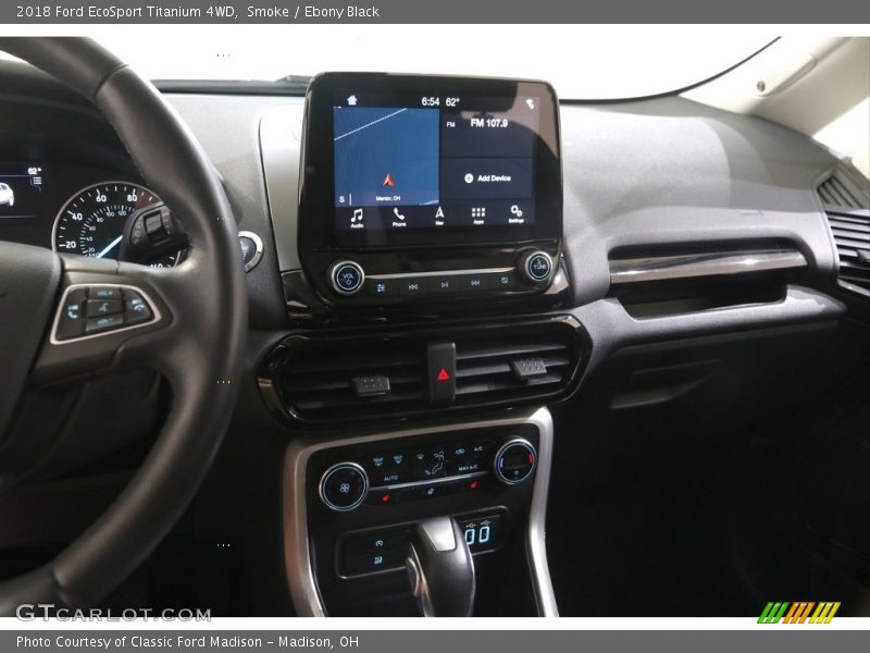 Smoke / Ebony Black 2018 Ford EcoSport Titanium 4WD