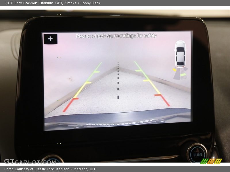 Smoke / Ebony Black 2018 Ford EcoSport Titanium 4WD