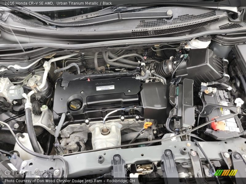 Urban Titanium Metallic / Black 2016 Honda CR-V SE AWD