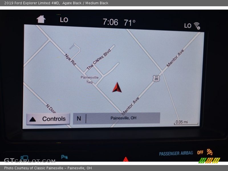 Agate Black / Medium Black 2019 Ford Explorer Limited 4WD