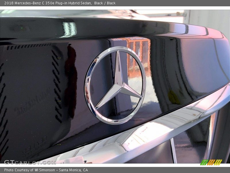 Black / Black 2018 Mercedes-Benz C 350e Plug-in Hybrid Sedan