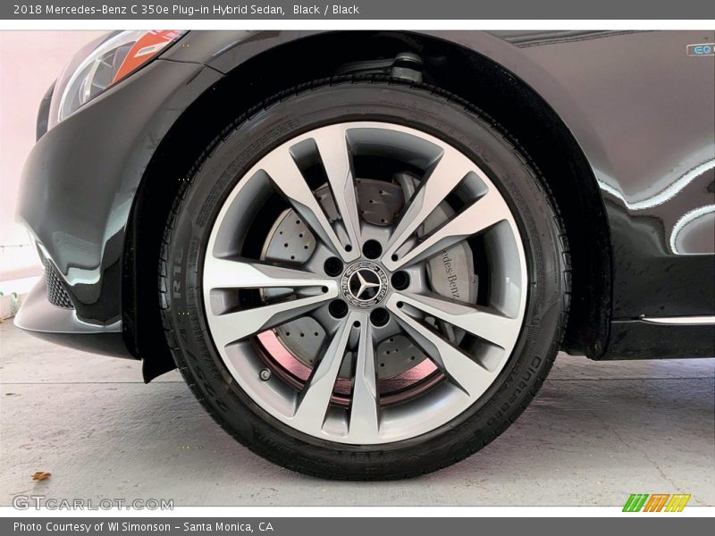 Black / Black 2018 Mercedes-Benz C 350e Plug-in Hybrid Sedan