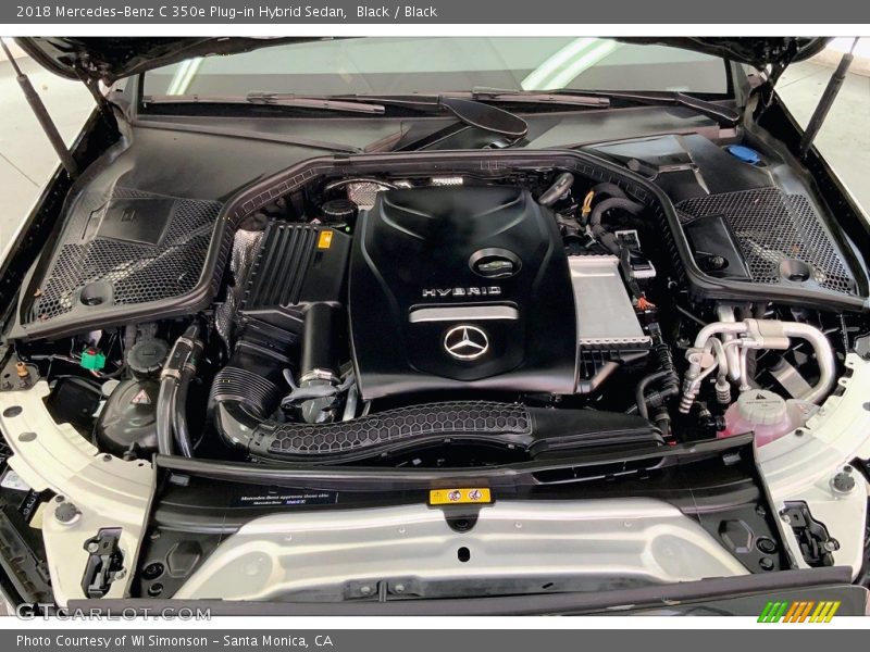 Black / Black 2018 Mercedes-Benz C 350e Plug-in Hybrid Sedan