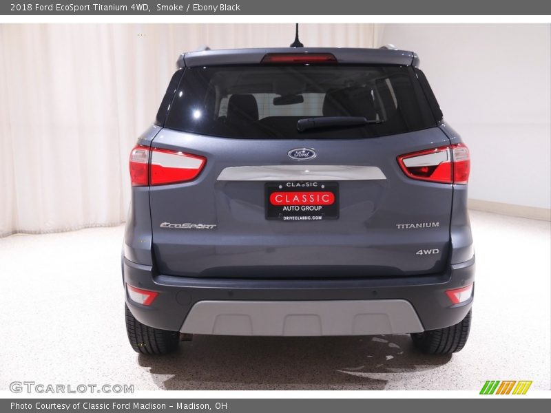 Smoke / Ebony Black 2018 Ford EcoSport Titanium 4WD