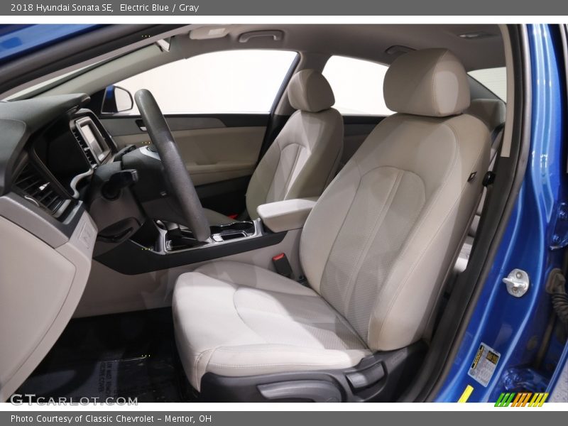 Electric Blue / Gray 2018 Hyundai Sonata SE