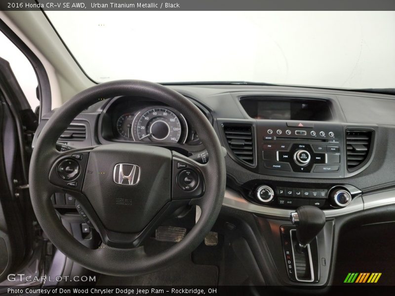 Urban Titanium Metallic / Black 2016 Honda CR-V SE AWD