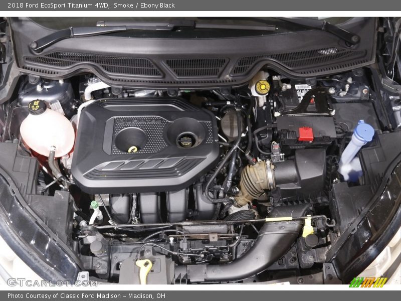 Smoke / Ebony Black 2018 Ford EcoSport Titanium 4WD