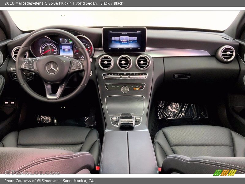 Black / Black 2018 Mercedes-Benz C 350e Plug-in Hybrid Sedan