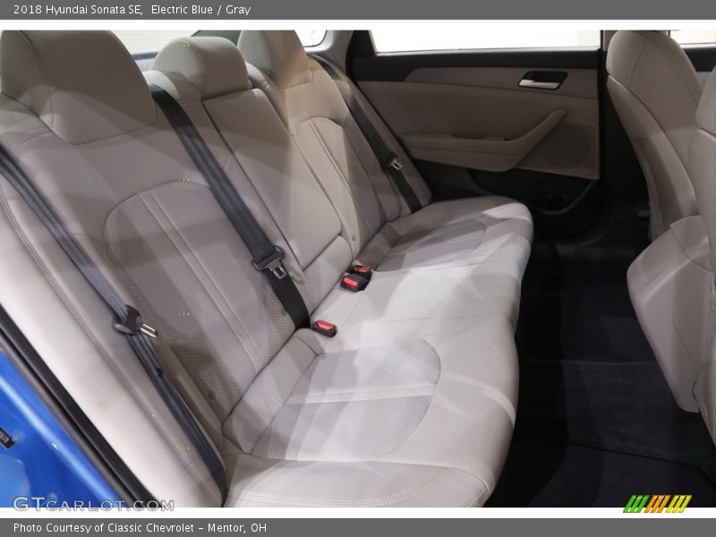 Electric Blue / Gray 2018 Hyundai Sonata SE