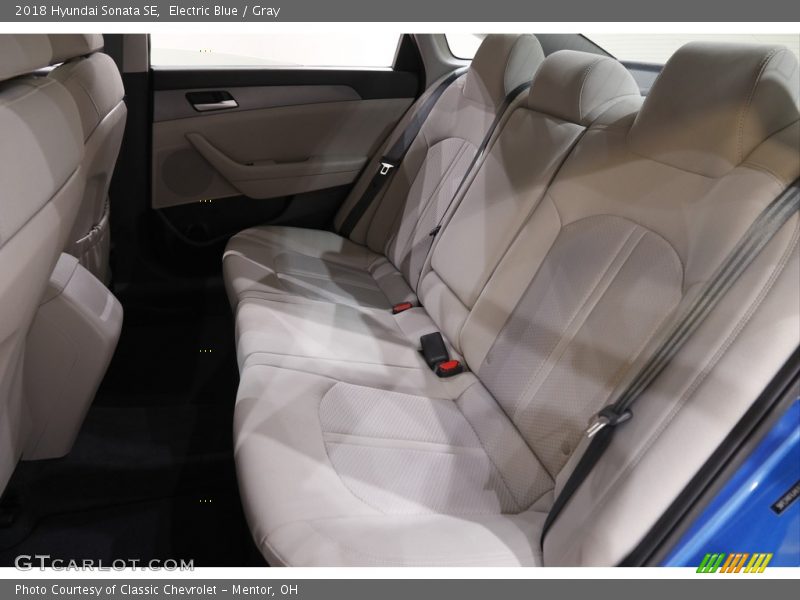 Electric Blue / Gray 2018 Hyundai Sonata SE