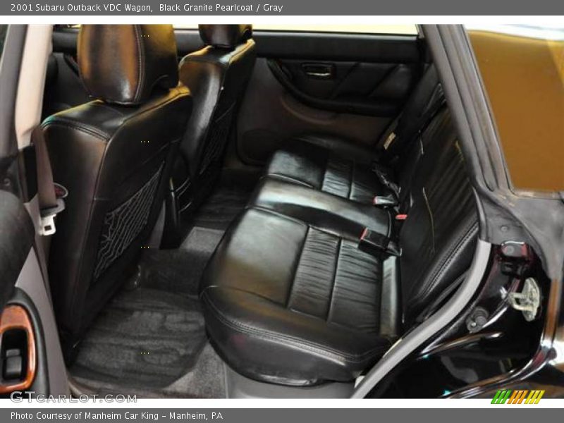 Black Granite Pearlcoat / Gray 2001 Subaru Outback VDC Wagon