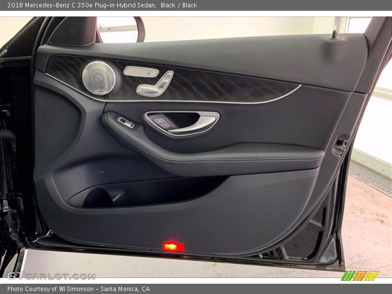 Black / Black 2018 Mercedes-Benz C 350e Plug-in Hybrid Sedan