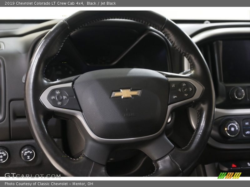 Black / Jet Black 2019 Chevrolet Colorado LT Crew Cab 4x4