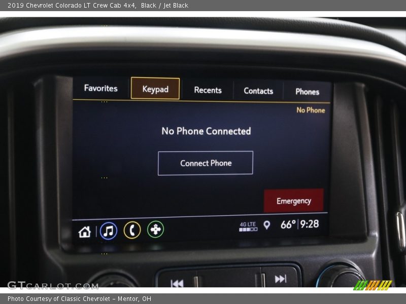 Black / Jet Black 2019 Chevrolet Colorado LT Crew Cab 4x4