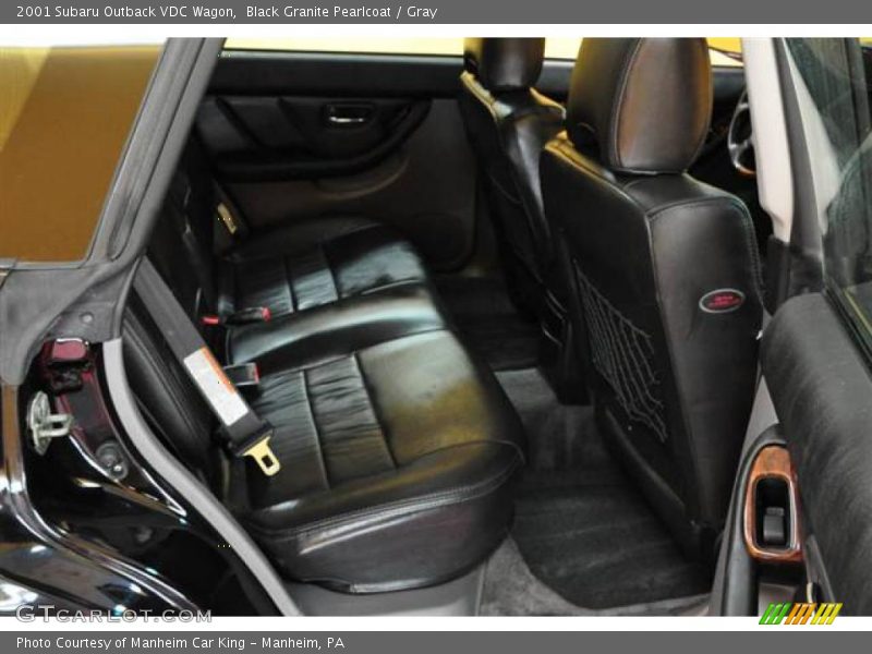 Black Granite Pearlcoat / Gray 2001 Subaru Outback VDC Wagon