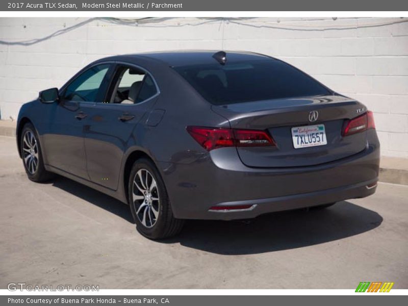 Modern Steel Metallic / Parchment 2017 Acura TLX Sedan