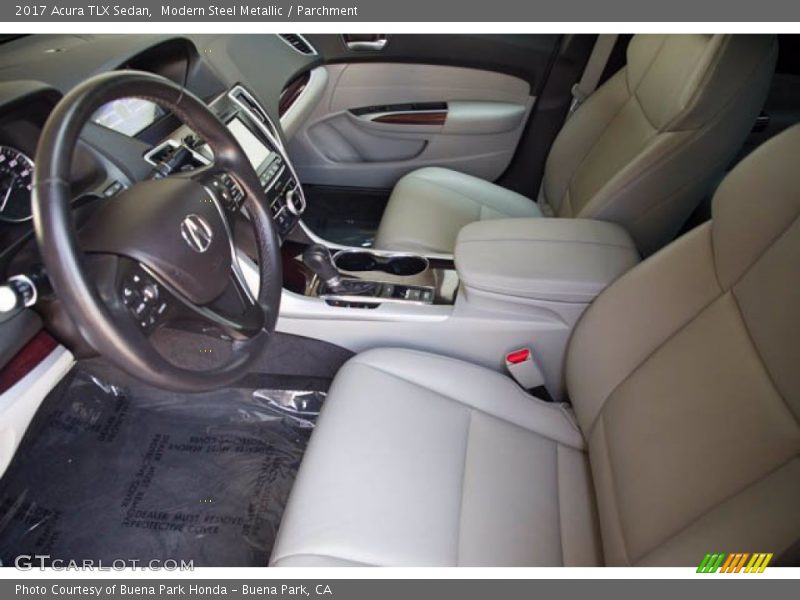 Front Seat of 2017 TLX Sedan