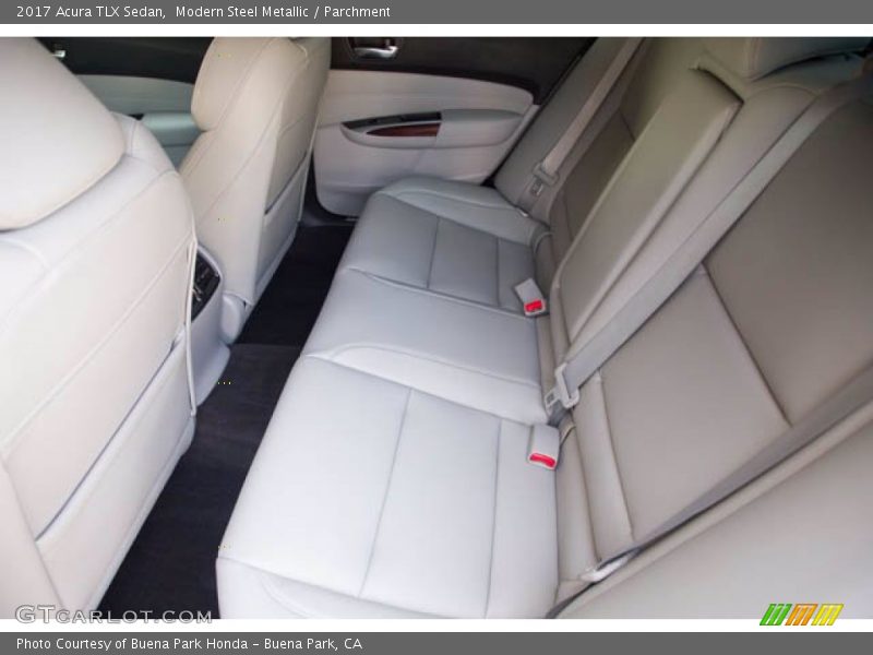 Rear Seat of 2017 TLX Sedan