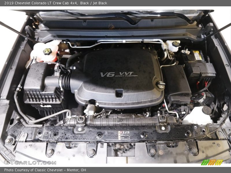 Black / Jet Black 2019 Chevrolet Colorado LT Crew Cab 4x4