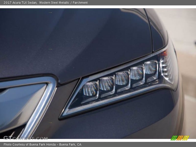 Modern Steel Metallic / Parchment 2017 Acura TLX Sedan