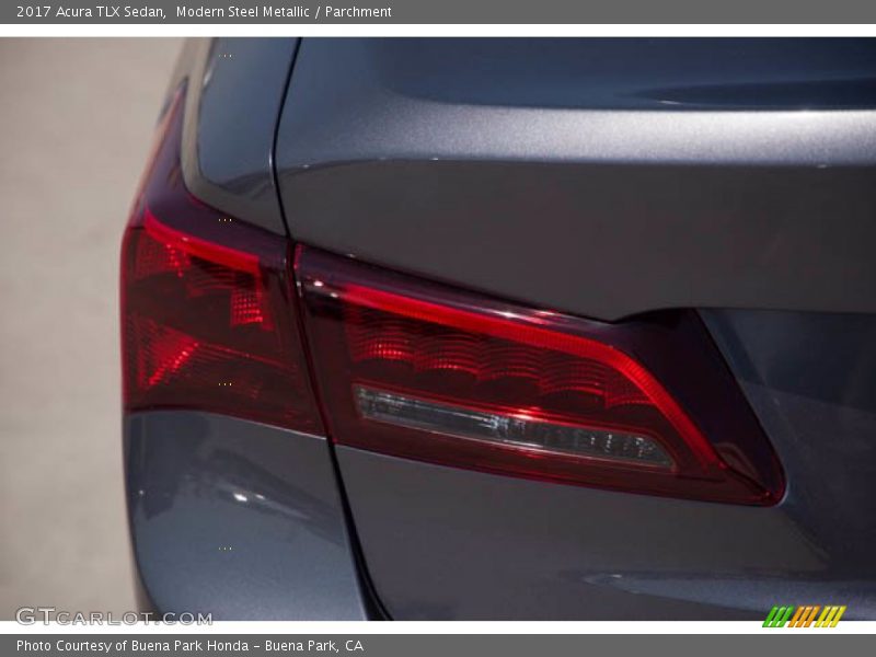 Modern Steel Metallic / Parchment 2017 Acura TLX Sedan