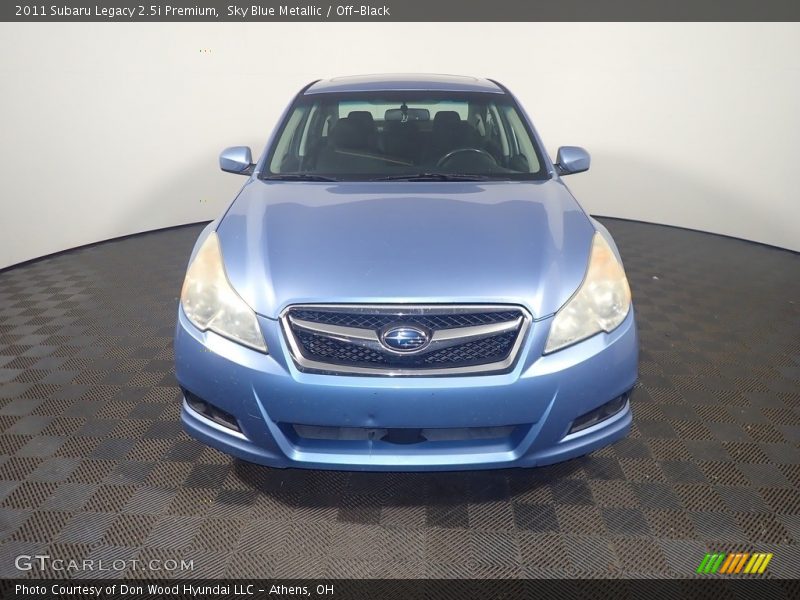 Sky Blue Metallic / Off-Black 2011 Subaru Legacy 2.5i Premium