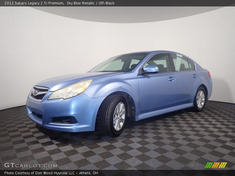 Sky Blue Metallic / Off-Black 2011 Subaru Legacy 2.5i Premium