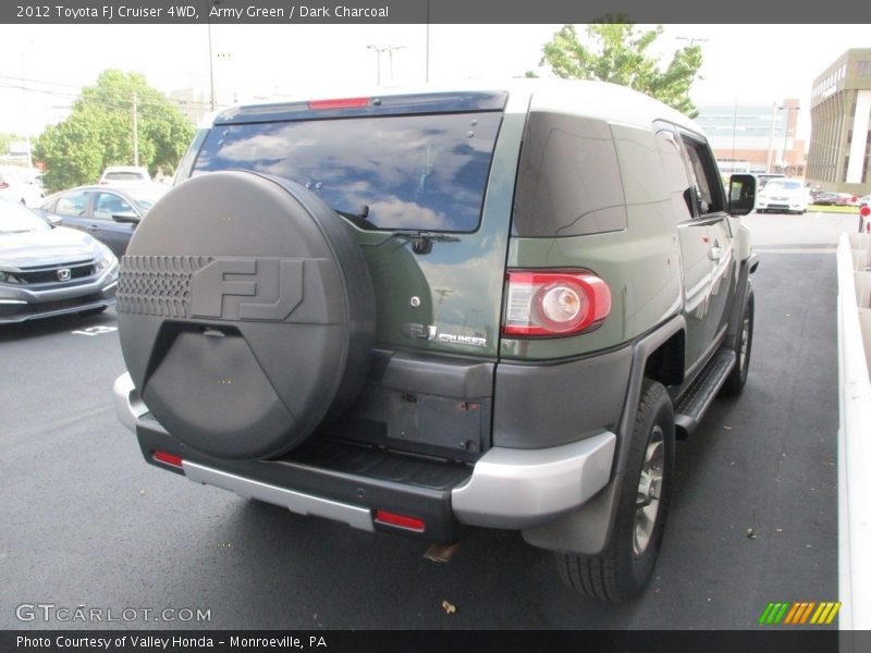 Army Green / Dark Charcoal 2012 Toyota FJ Cruiser 4WD