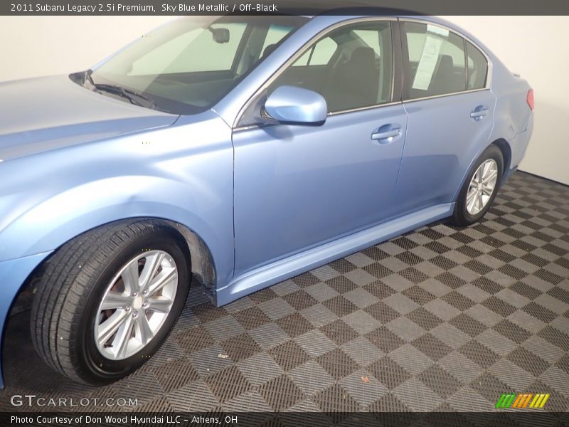 Sky Blue Metallic / Off-Black 2011 Subaru Legacy 2.5i Premium