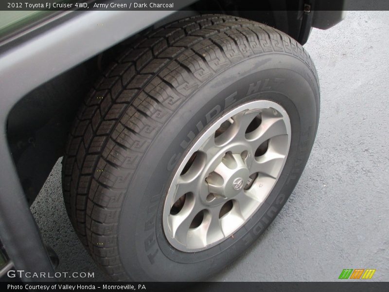 Army Green / Dark Charcoal 2012 Toyota FJ Cruiser 4WD