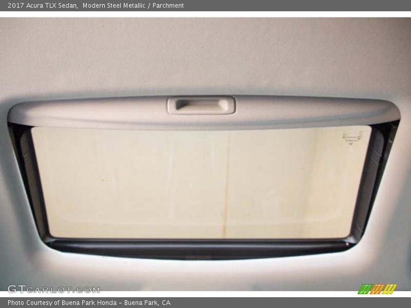 Modern Steel Metallic / Parchment 2017 Acura TLX Sedan