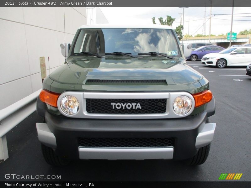 Army Green / Dark Charcoal 2012 Toyota FJ Cruiser 4WD
