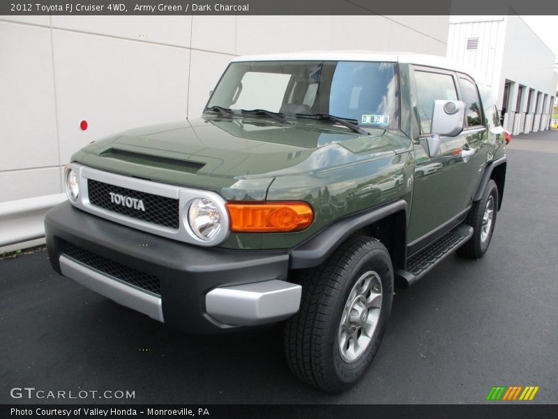 Army Green / Dark Charcoal 2012 Toyota FJ Cruiser 4WD