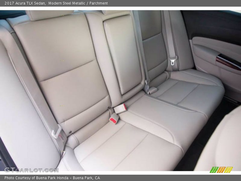 Modern Steel Metallic / Parchment 2017 Acura TLX Sedan